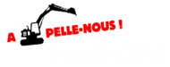 image d'une pelle mecannique dans le mot À pelle nous !