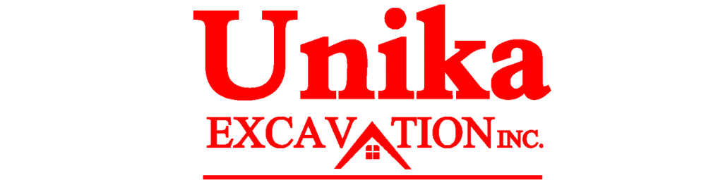 vu logo unika excavation inc
